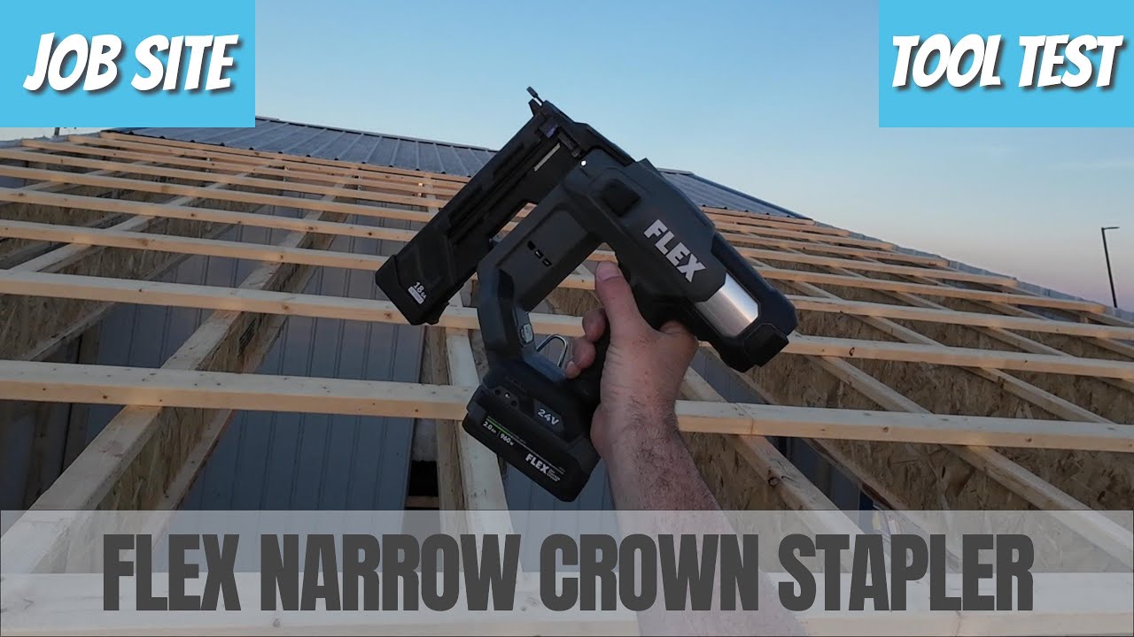 Flex Narrow Crown Stapler Full Review