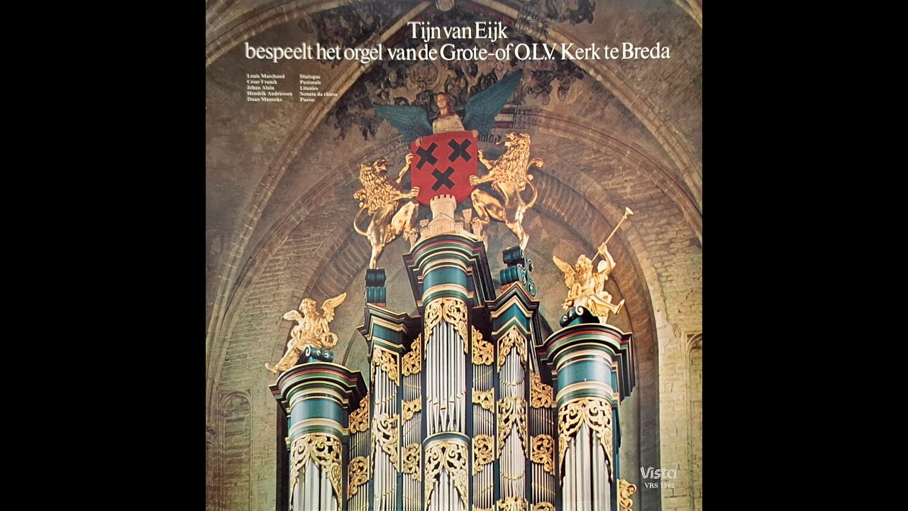 0005OVP Tijn van Eijk bespeelt het orgel van de Grote of OLV Kerk te Breda
