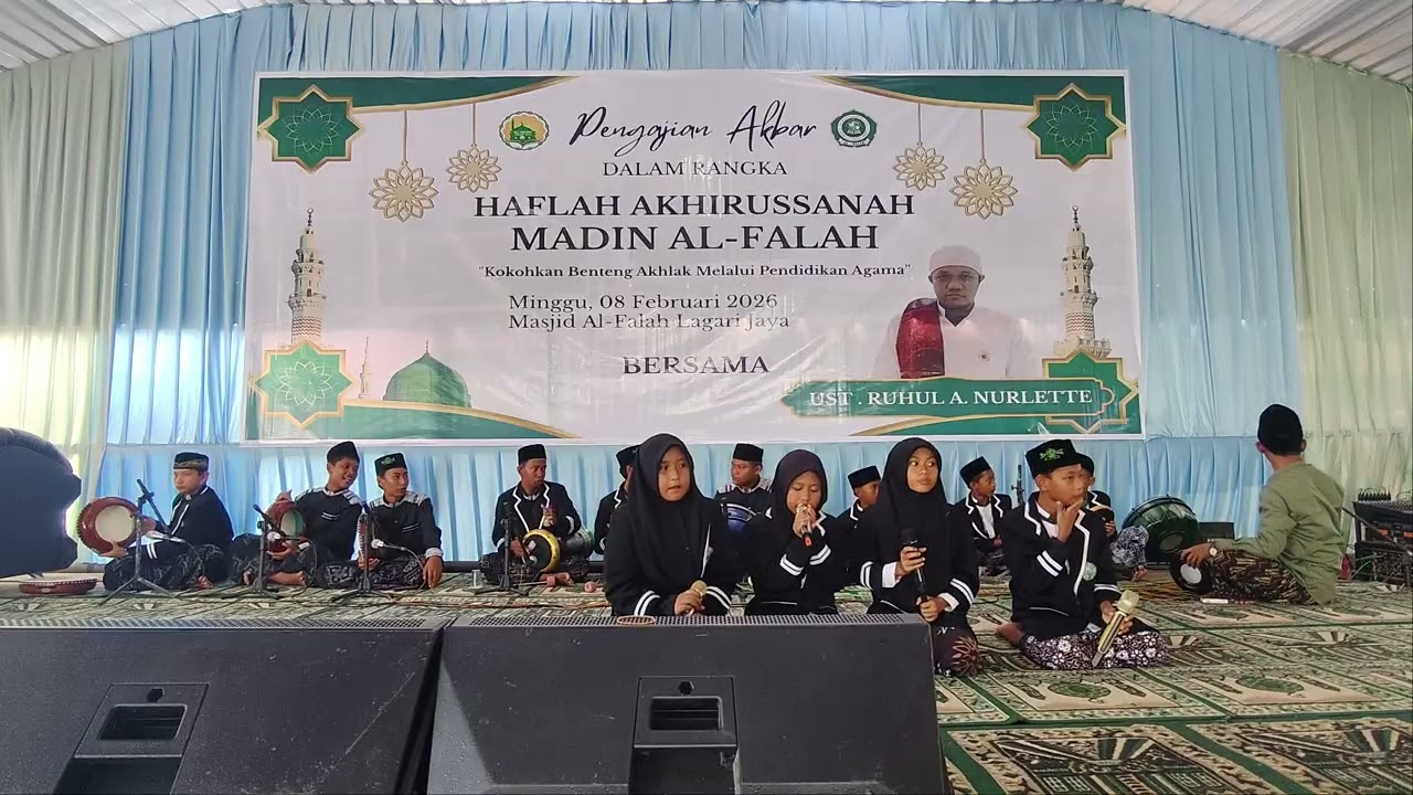Sholawat Versi Latihan Anak Madin Al Falah, Lagari Jaya, Nabire