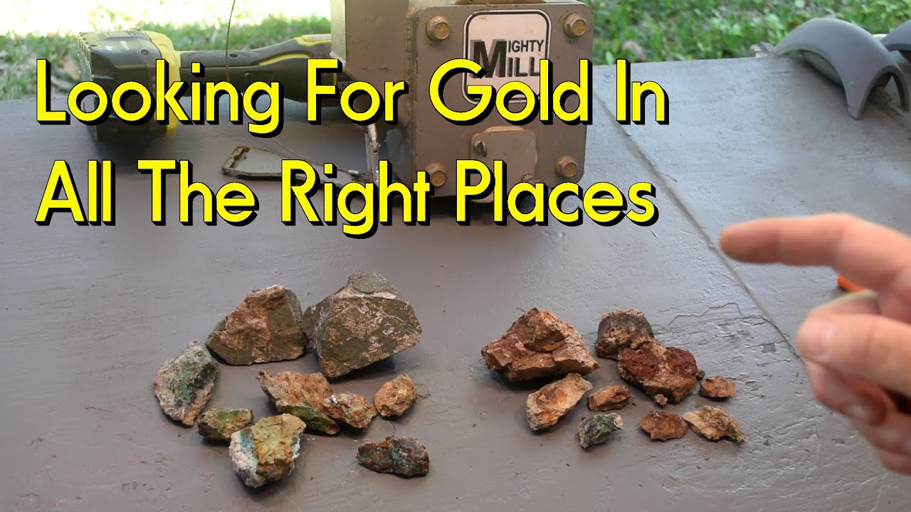Looking For Gold In Rocks From Abandoned Mines #gold #goldmines #geology #abandoned #silver #copper
