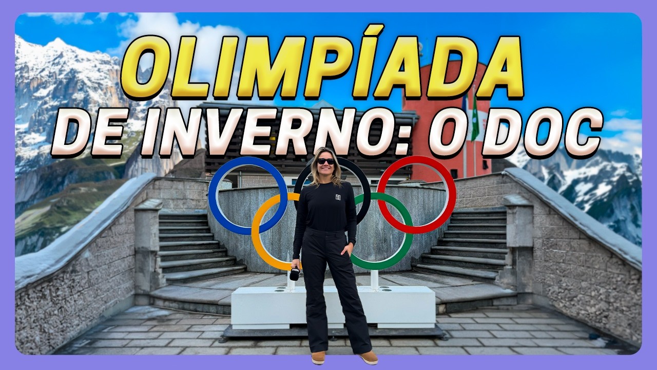 Jogos Olímpicos de Inverno 2026: UM DOCUMENTÁRIO DE COBERTURA COMPLETO! 🏂🏼 | Vou Lá e Te Conto!