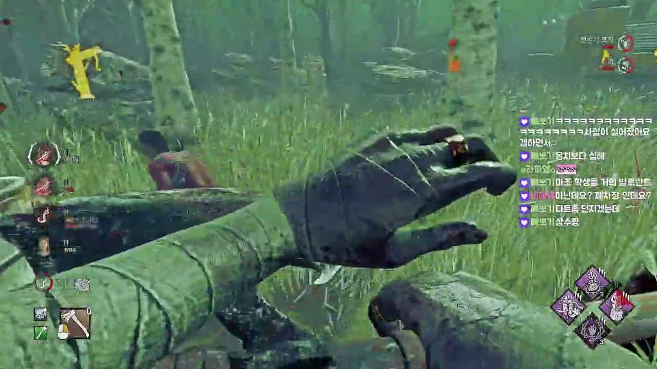 한달만의 킬러 티배깅 다인큐를 곁들인 - Dead by daylight Killer