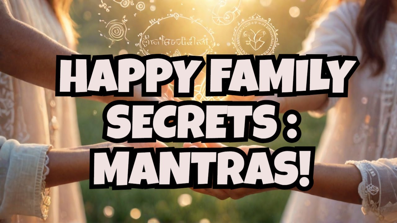 Boosting Family Bliss : Mantras for Lifelong Happiness and Success