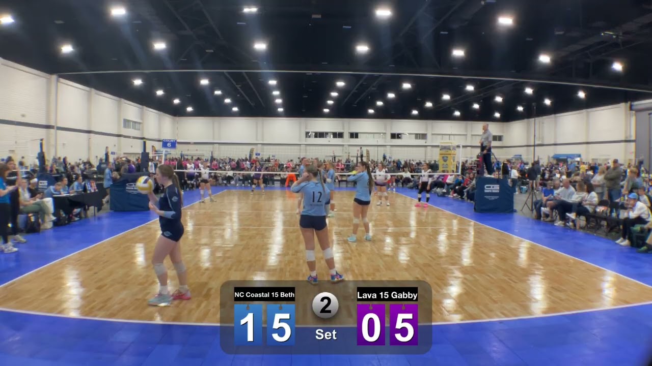 NC Coastal 15 Beth vs Lava 15 Gabby   Set 2 Match 2                                        1/18/2026