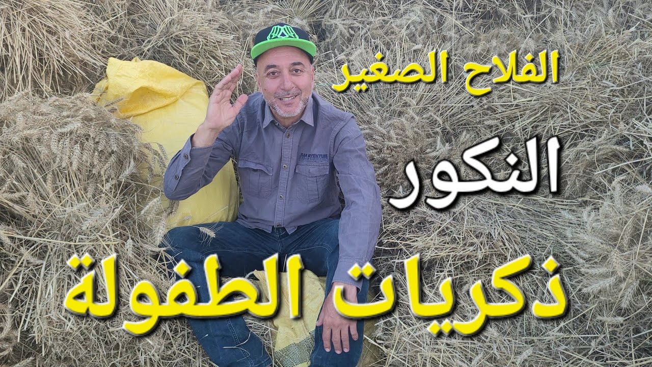 #هذا جانب من حياة طفولتنا #ذكريات من الزمن الجميل #الفلاحة على واد النكور .