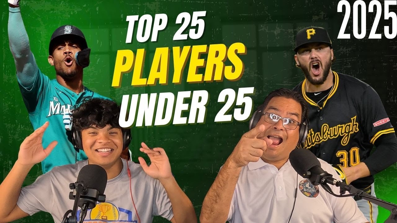 WHO ARE THE TOP 25 MLB PLAYERS UNDER 25 YEARS OLD?? | EP 012