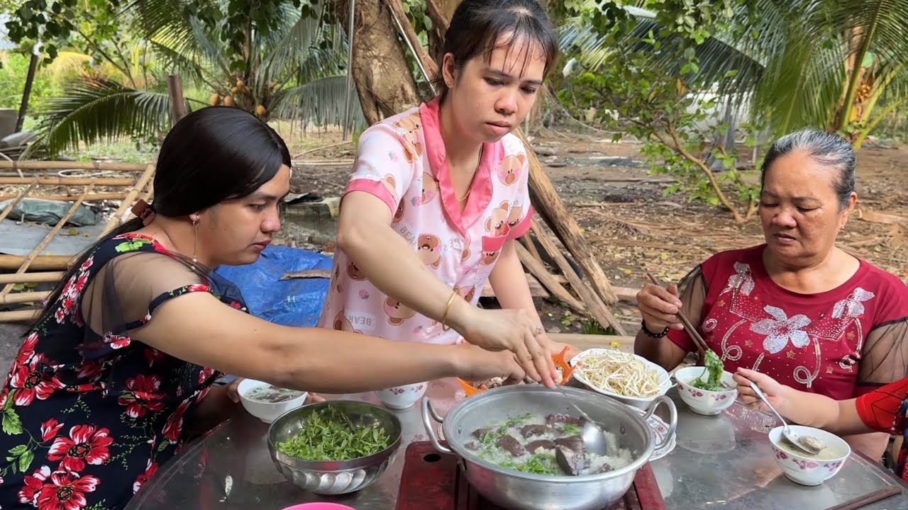 Vợ thằng Sang nấu cháo cá lóc rau đắng cho chị chồng ăn | Con Liễu bị ba chồng rầy la - Tập 210