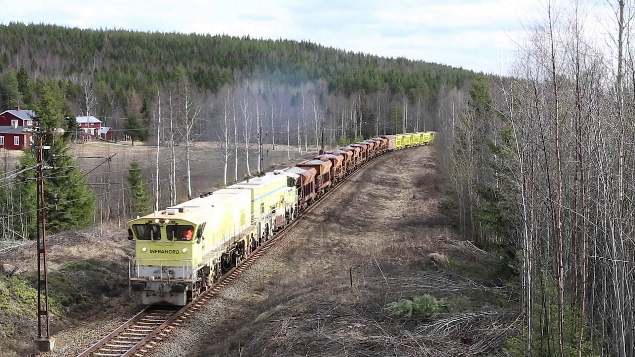 Nohab TMZ og INFRA DLL 3108B + 3107C i Sverige