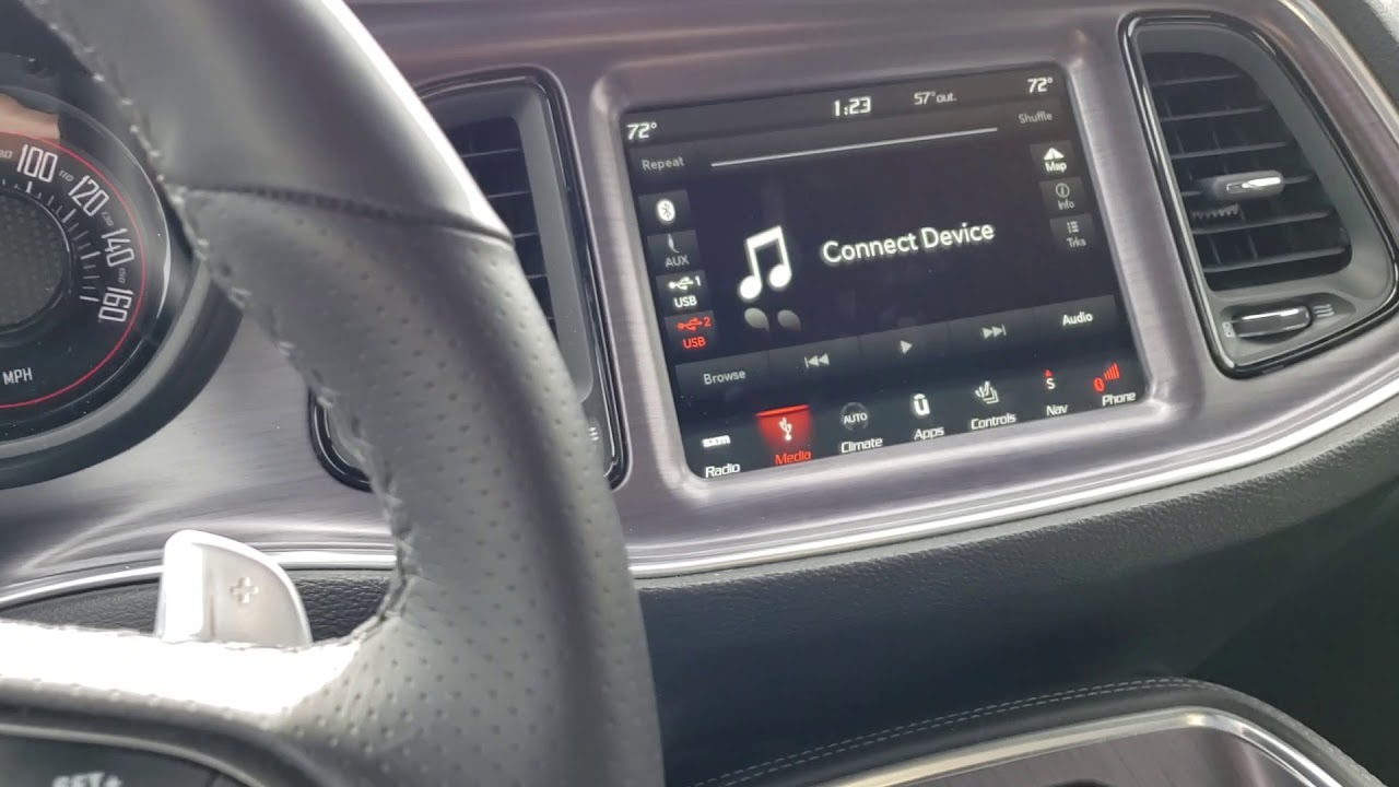 2018 dodge challenger USB issues