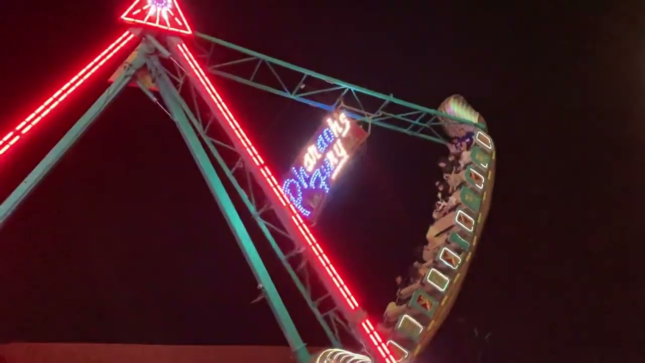 Pharaohs Fury Carnival Ride 2022 at Frazier Shows @Mesa AZ
