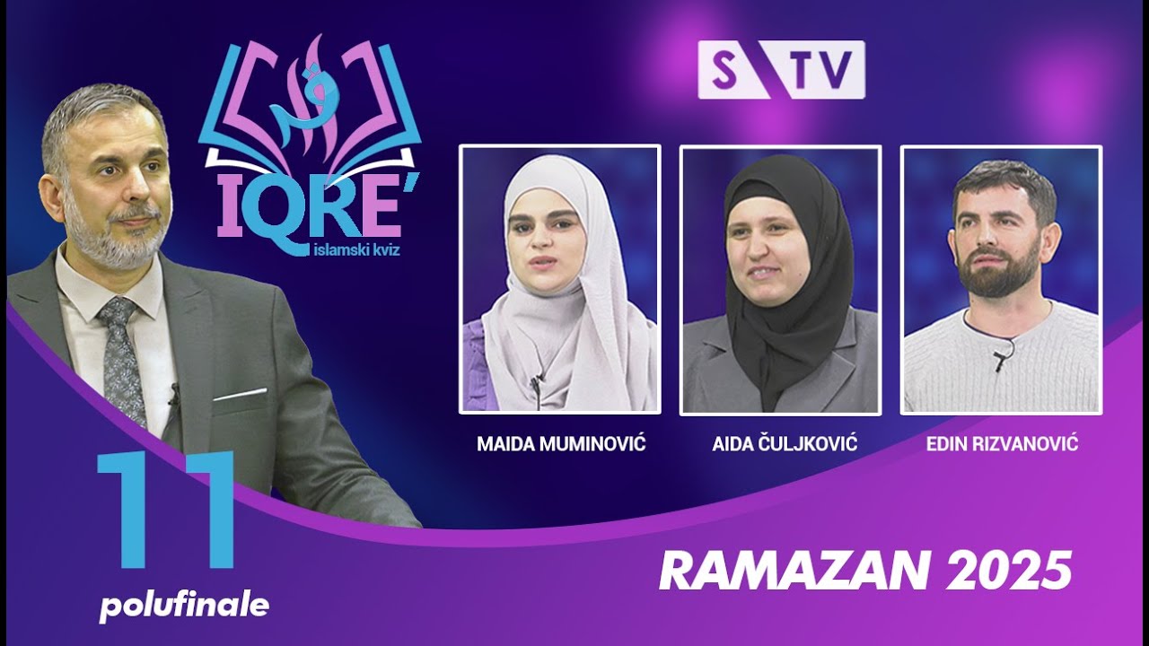 11 Islamski kviz IQRE' 2025. - drugo polufinale