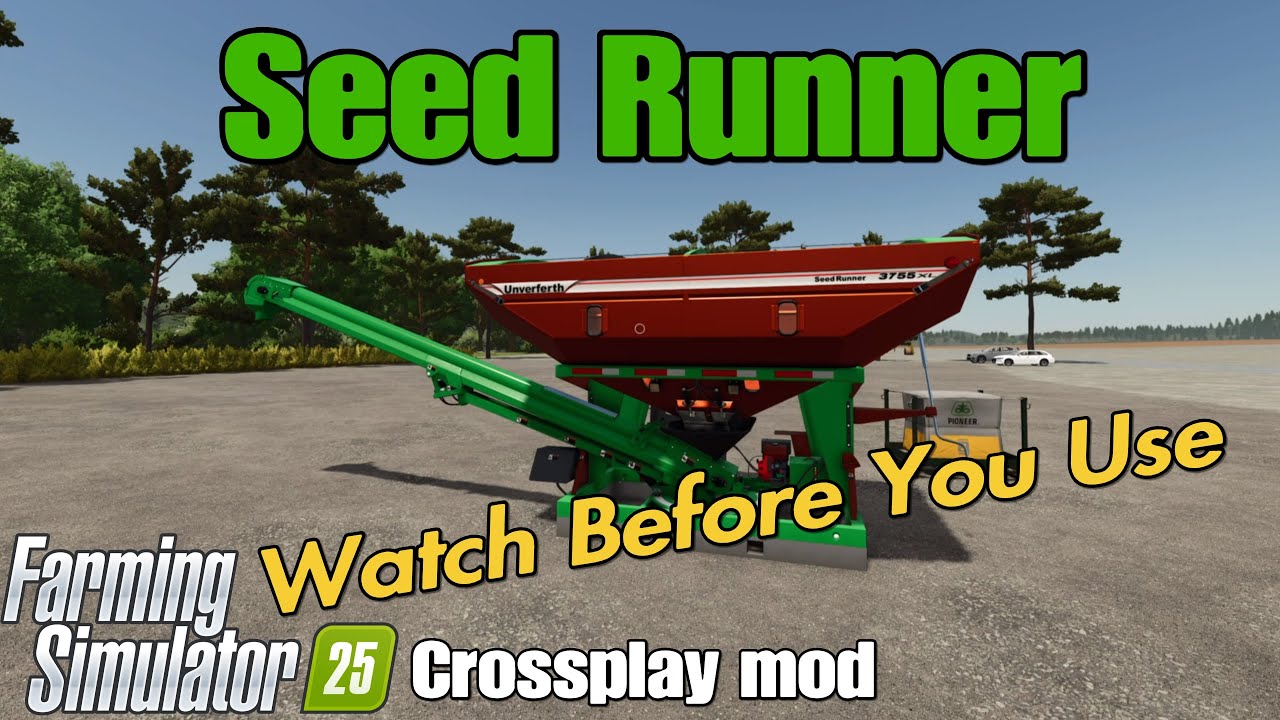 Seed Runner / мод кроссплатформенной игры FS25