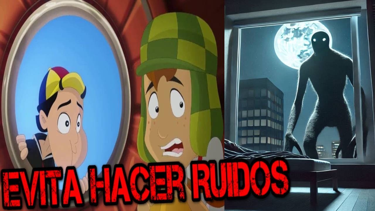 Creepypasta chavo del 8 animado - Evita Hacer Ruidos (Analog Horror Ruso)