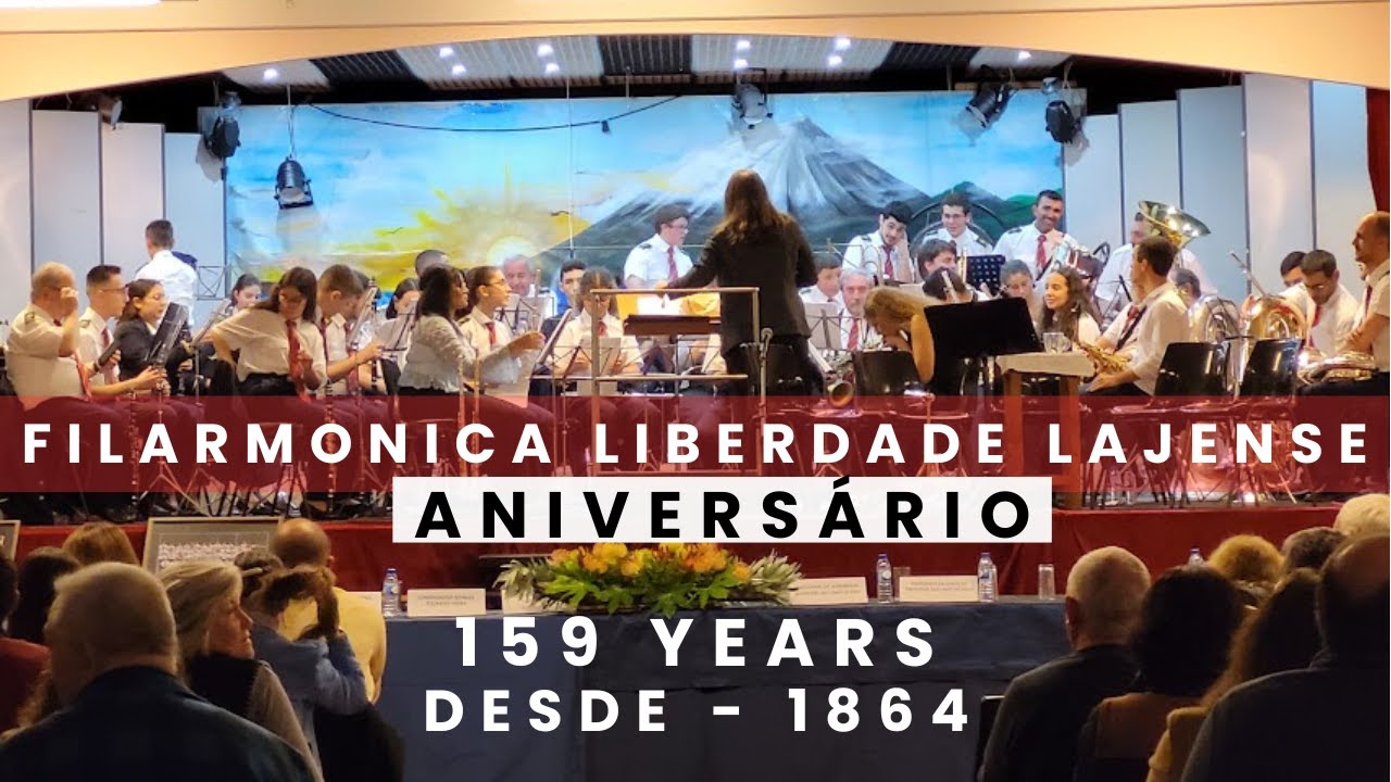 FILARMONICA OF LAJES - ON PICO ISLAND CELEBRATE 159 YEARS - FOUNDED IN 1864  PARABENS - EP 136
