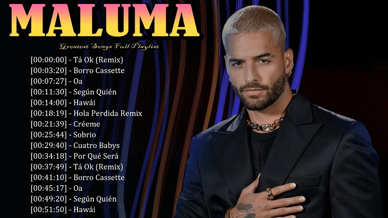 Maluma – Rhythmic beats paired with unforgettable vocal charm 🎤✨