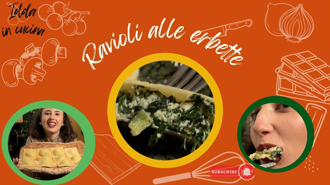 Ravioli alle Erbette, Burro e Salvia #ravioli #pastafresca