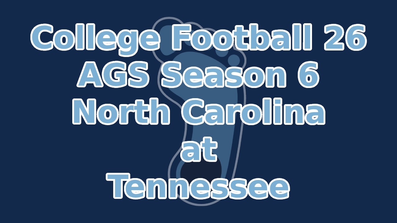 CFB26-SGA Season 6-North Carolina at Tennessee