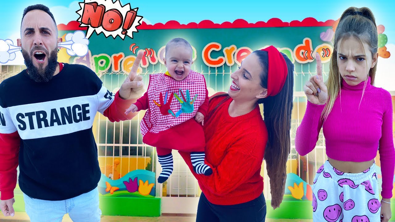 APUNTAMOS A JULEN A LA GUARDERÍA + DYLAN COGE CELOS DE JULEN / Familia Amiguindy