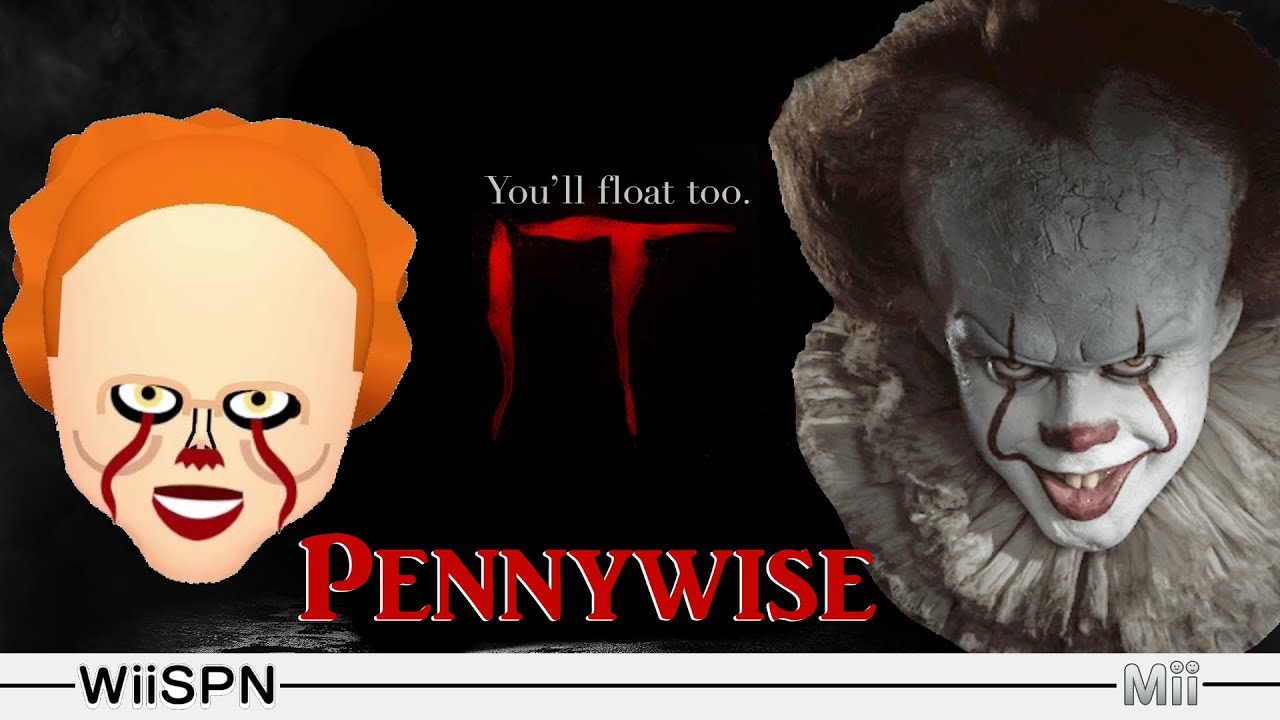 Mii Maker: How To Create Pennywise!