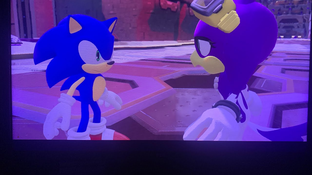 Sonic forces cutscenes with wave the swallow