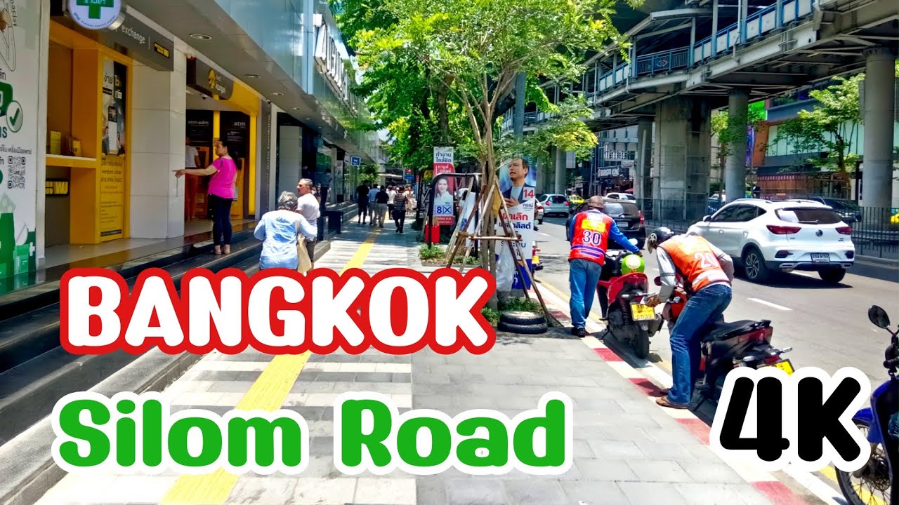 Virtual Tour of Silom Road, Bangkok, Thailand