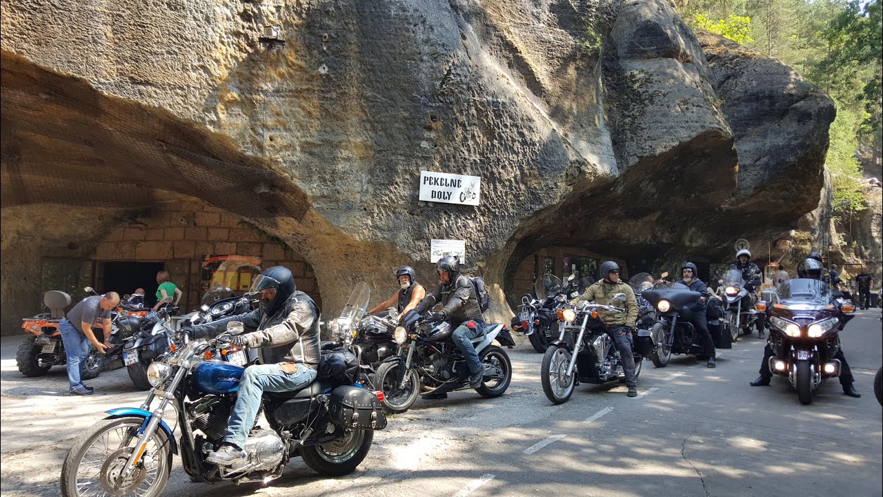 Tour nach Tschechien zur Bikerhöhle