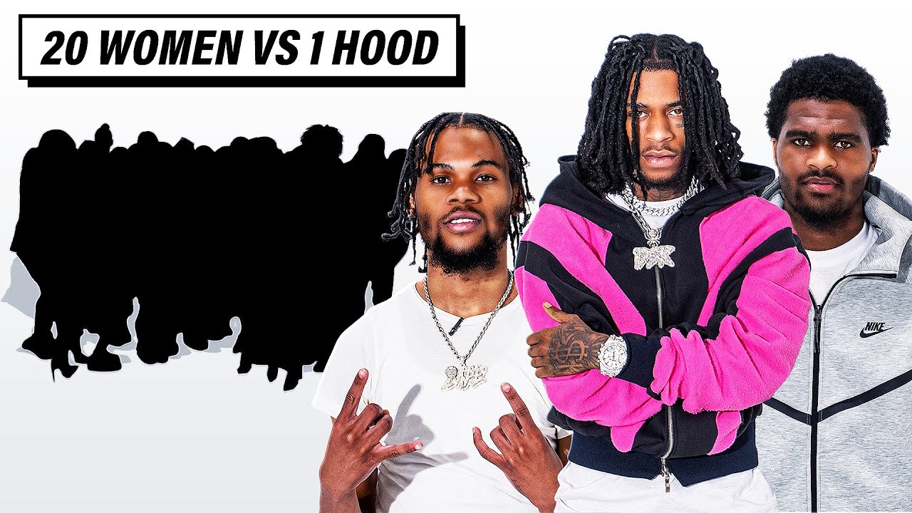 20 WOMEN VS 1 HOOD (FT. DIAMOND STREET KEEM, MOOSEYVERT, LIL BAPE)