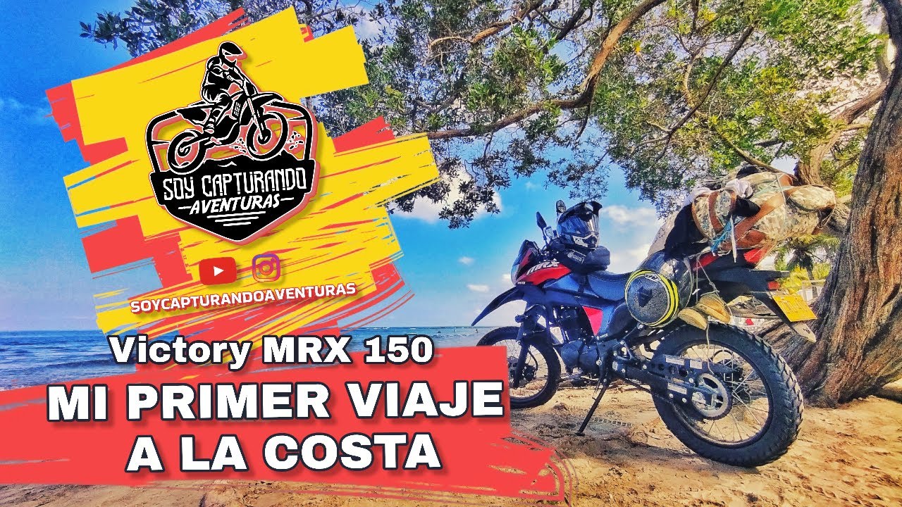 MI PRIMER VIAJE LARGO EN MOTO A LA COSTA - COVEÑAS EN LA VICTORY MRX 150 2022 🌊🌅 DESDE MEDELLÍN