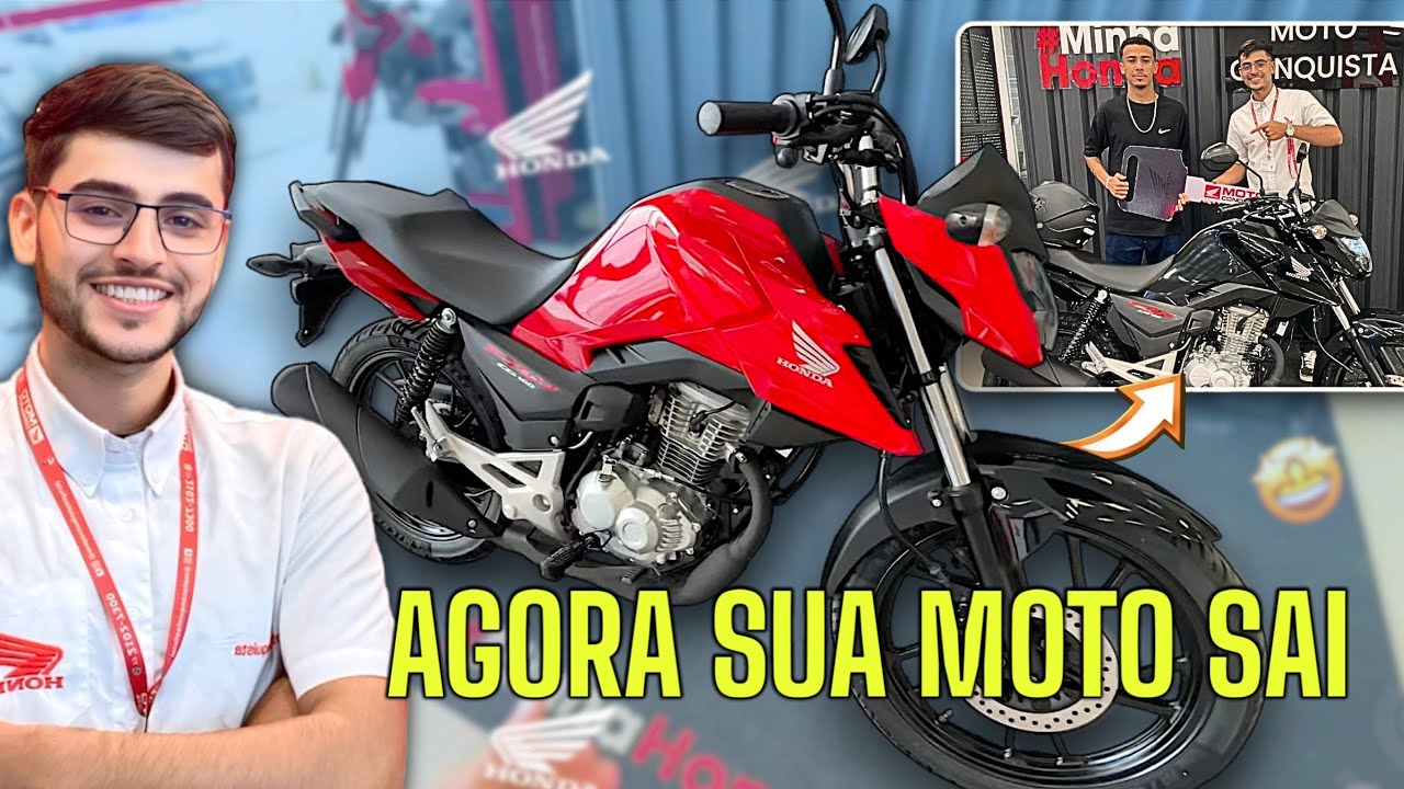 Como tirar uma FAN 160 2025 no Consórcio Honda Agora