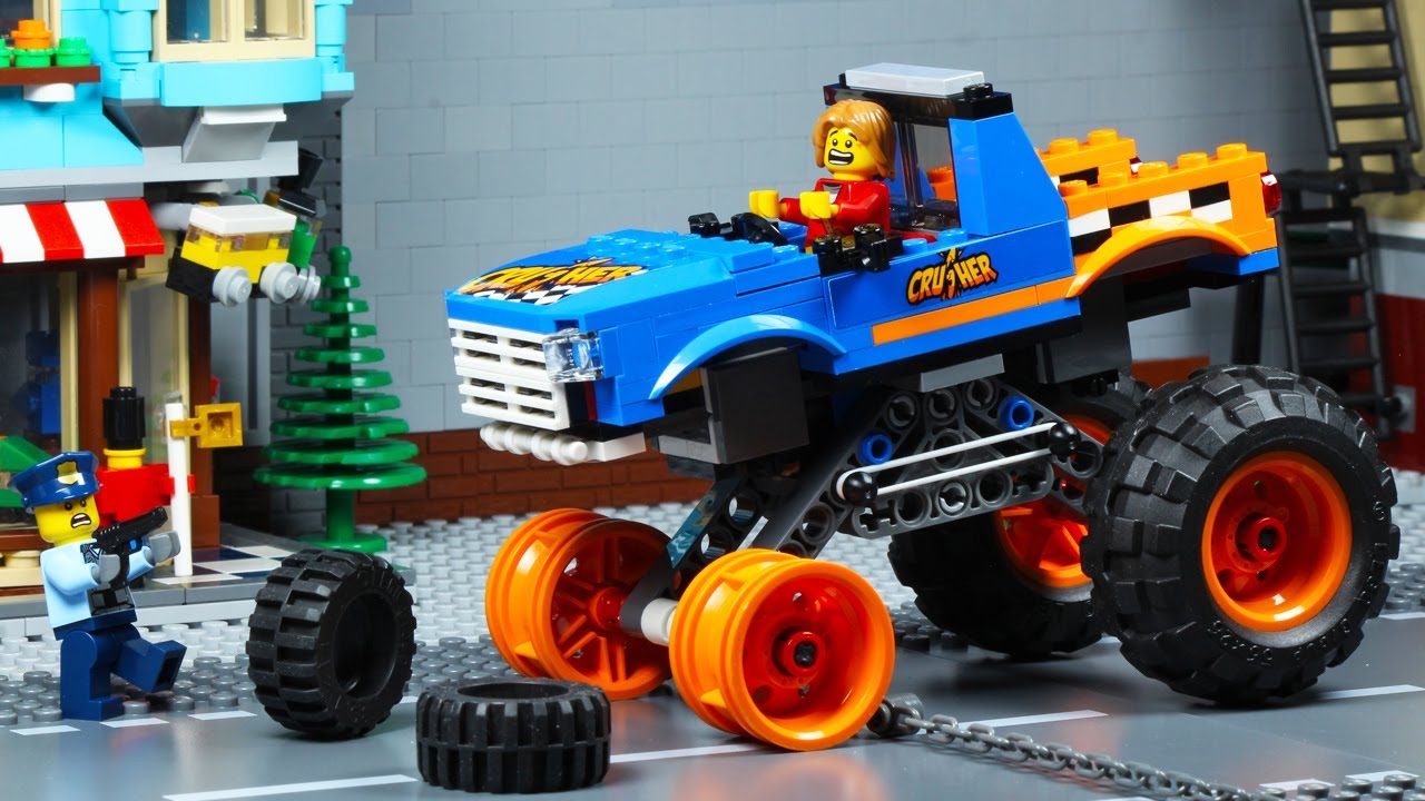 Lego City Monster Truck Police Crash