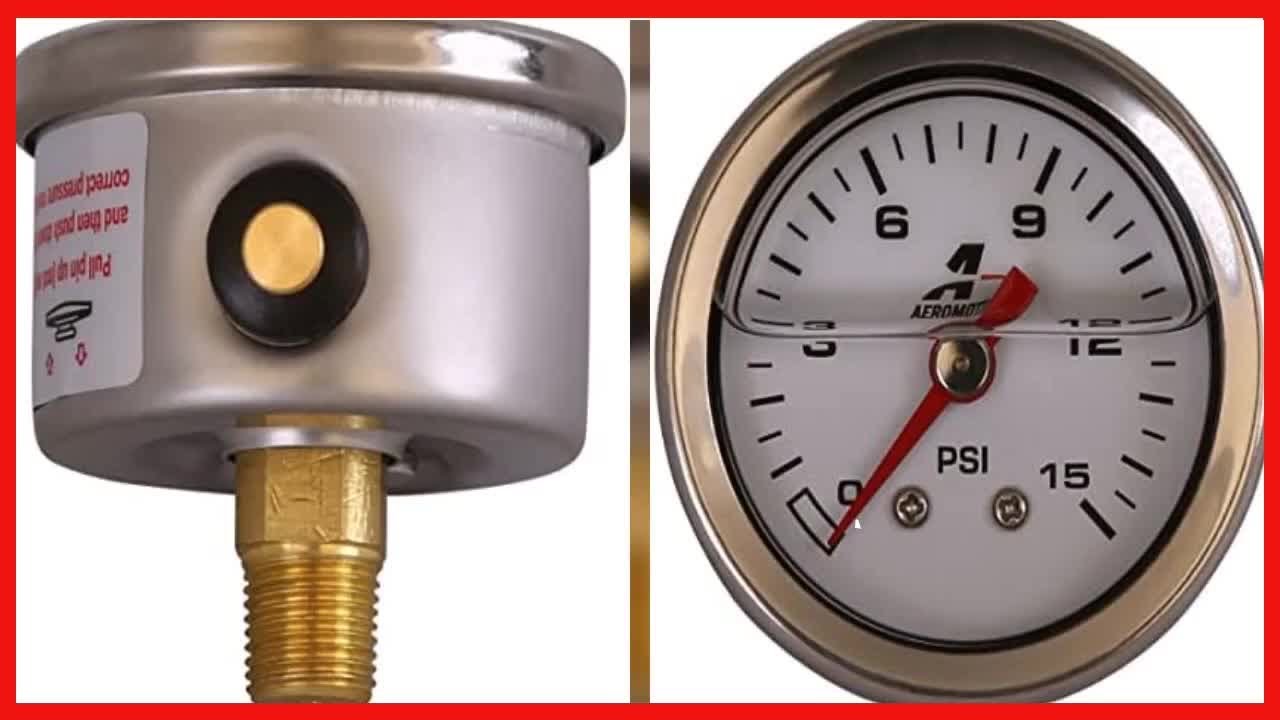 Aeromotive Fuel Pressure Gauge Precision You Can Trust