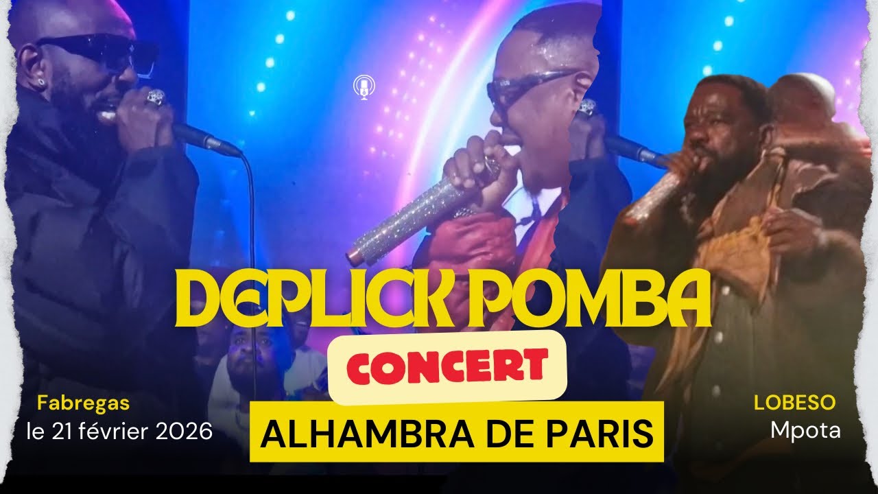DEPLICK POMBA, FABREGAS NA LOBESO BA YINDISI NA CONCERT YA DEPLICK POMBA