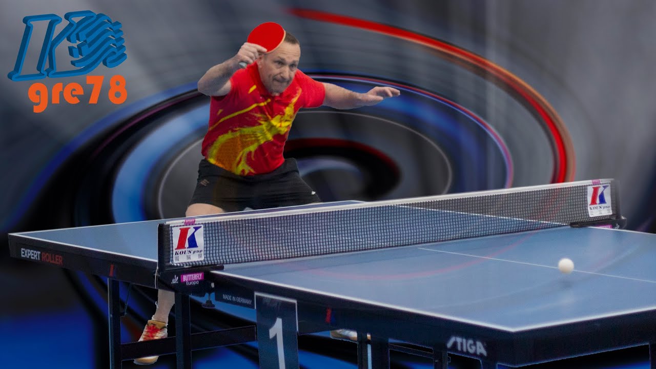 KOUS vs PANAGIOTOPOULOS table tennis 🏓 match #tabletennis