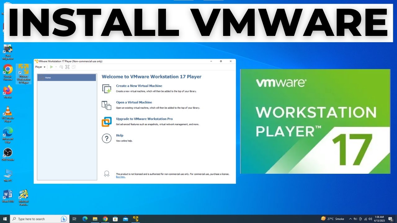 Как загрузить и установить VMware в Windows 10 2025