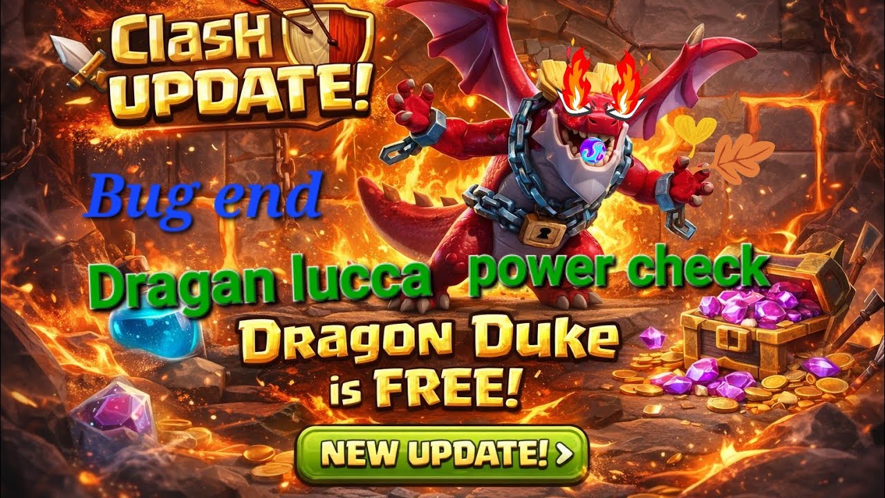 CoC New Update Breakdown , Bugs ,Dragon Duke Gameplay | RH_X Gaming Official #coc #gaming #supercell