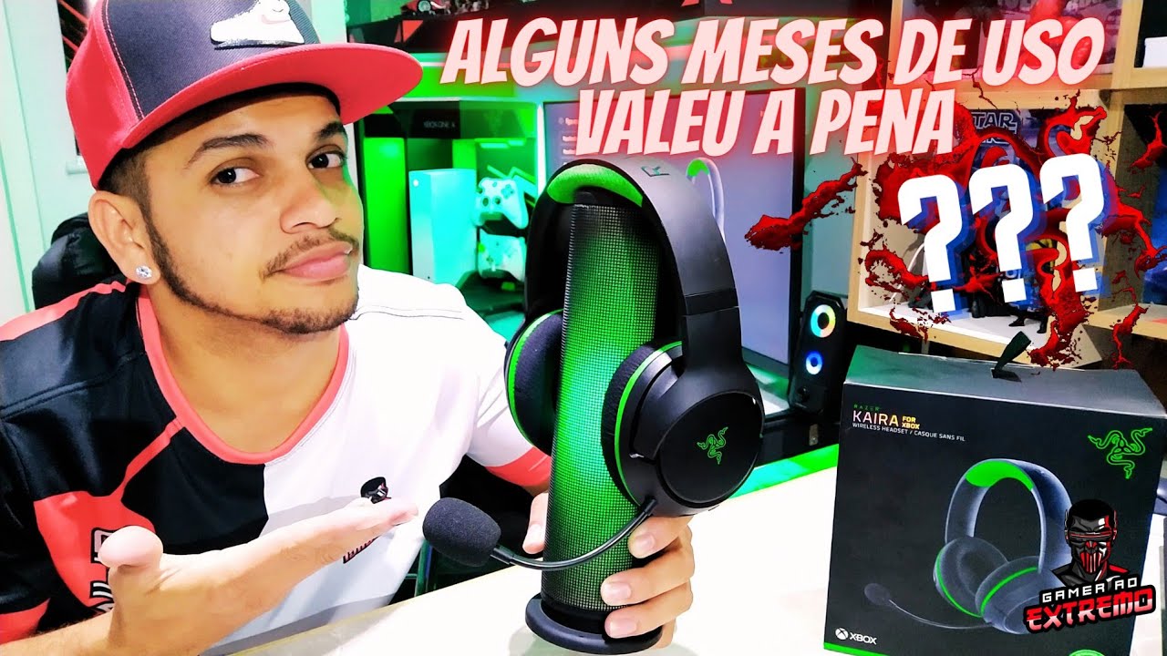 RAZER KAIRA APÓS ALGUNS MESES DE USO❓será que valeu a pena ❓