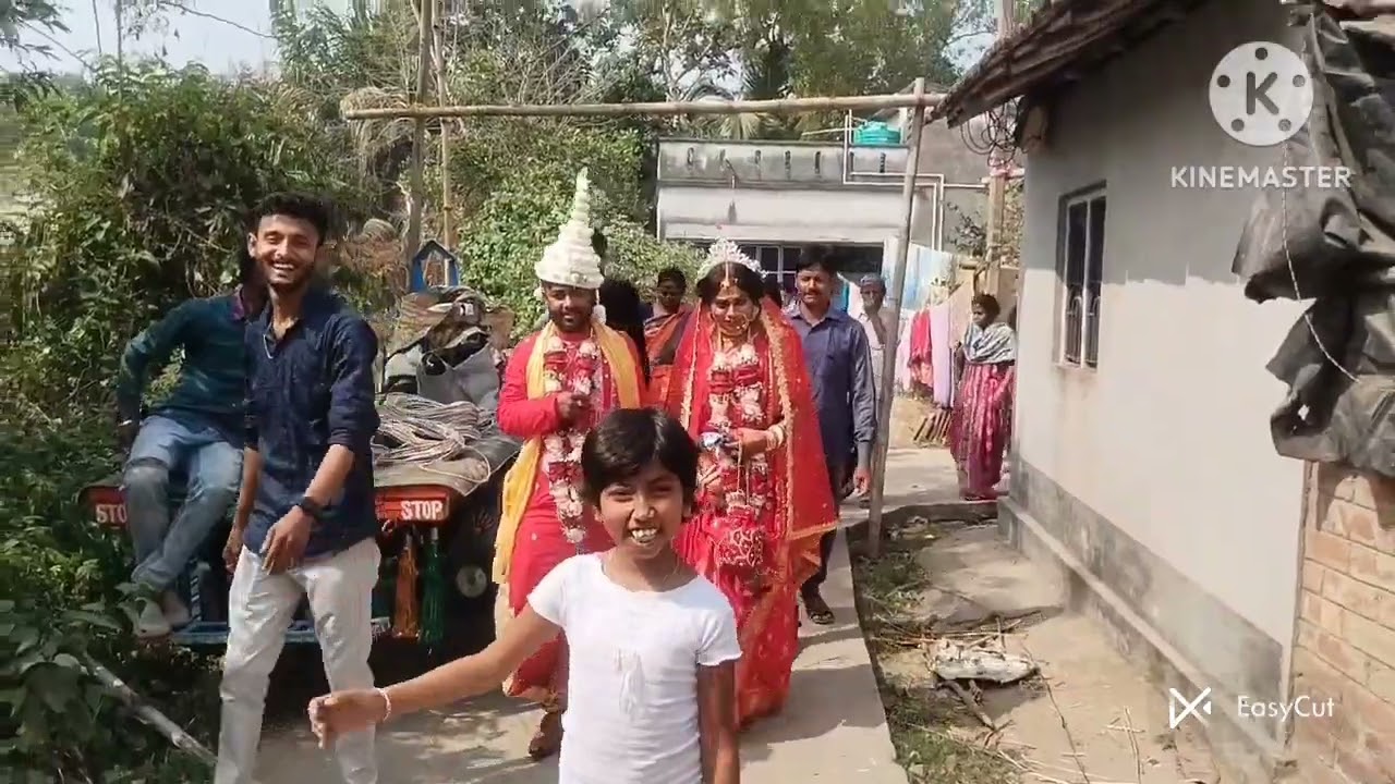 মেয়ের বিয়ের বিদায় বেলা || Meyer Biyer Biday Bela || #biye​ #biday​ #bhaiboncreation​ 😭😭😭