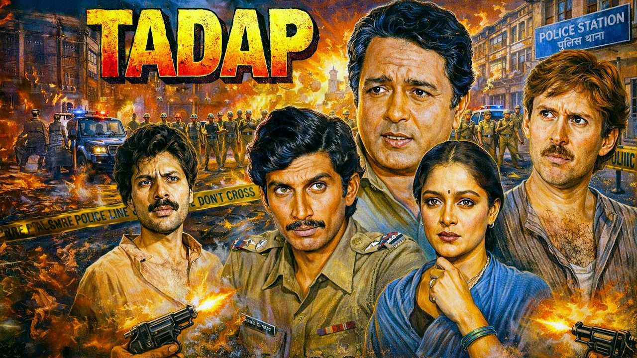 Tadap (1982) - Superhit Hindi Full Movie | A Mysterious Love Story and Two Honest Police Officers 🔥