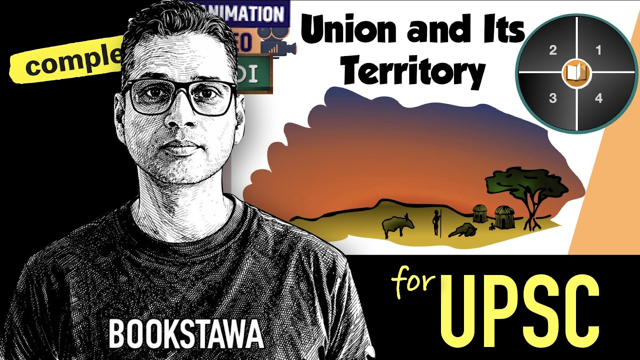 Union and Its Territory in Hindi | Article 1 to 4 of Indian Constitution | Indian Polity for UPSC