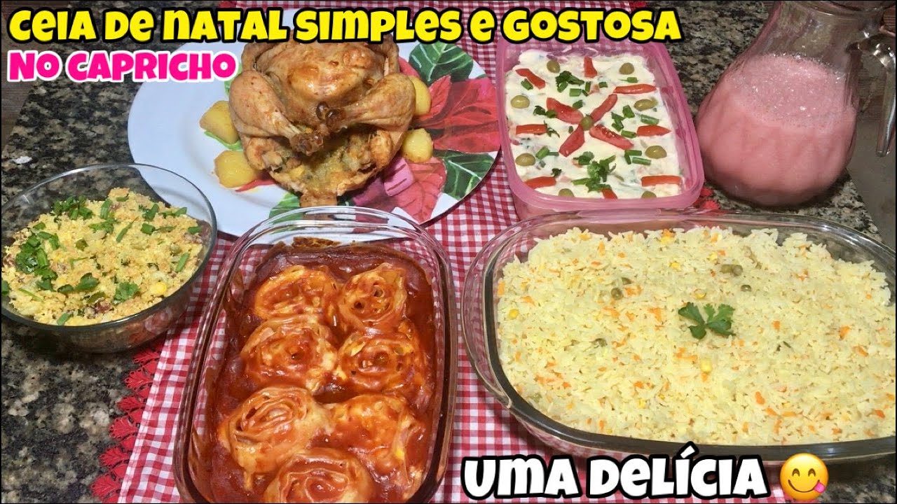 CEIA DE NATAL COMPLETA DELICIOSA !!! RECEITINHAS COM AMOR