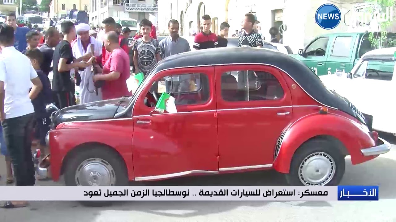 معسكر: استعراض للسيارات القديمة..  نوسطالجيا الزمن الجميل تعود