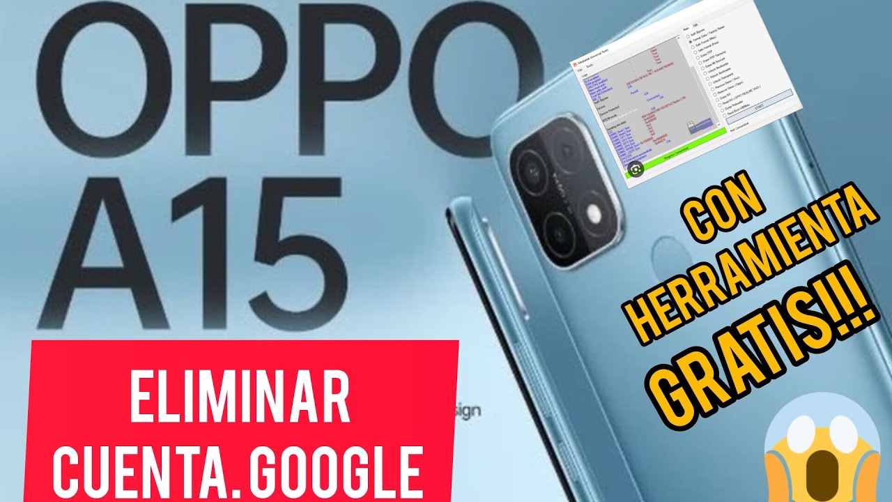 Cómo Quitar Cuenta Google OPPO A15