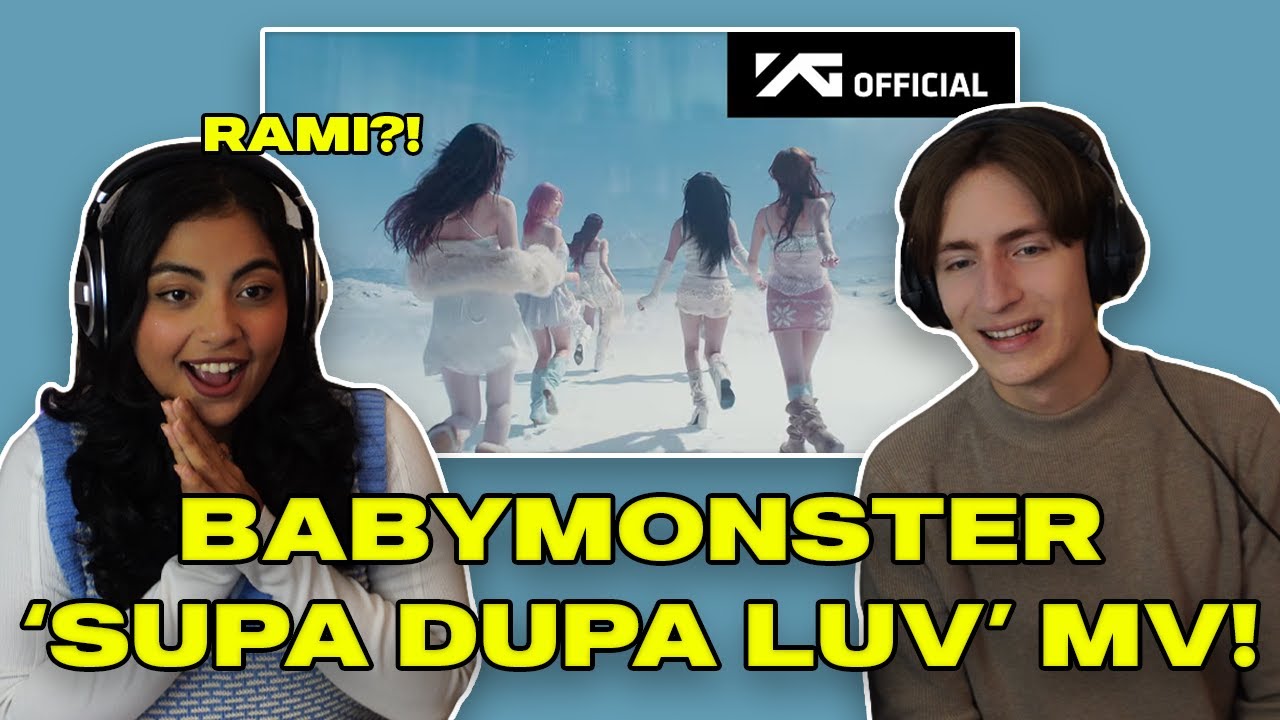 Реакция на клип BABYMONSTER «SUPA DUPA LUV» | Рами вернулся? | Реакция музыкальной пары продюсеров