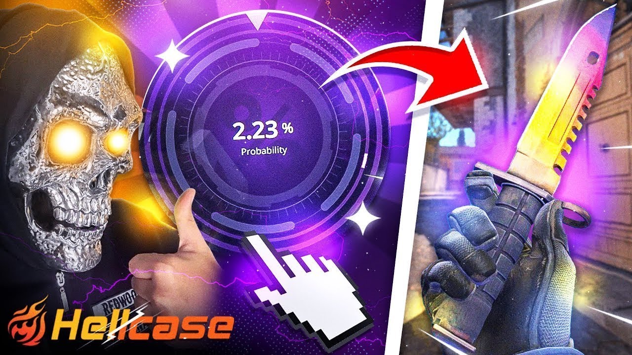HELLCASE M9 BAYONET CASE HARDENED FROM $500 CASE !! HELLCASE PROMO CODE 2025 ! HELLCASE 2025
