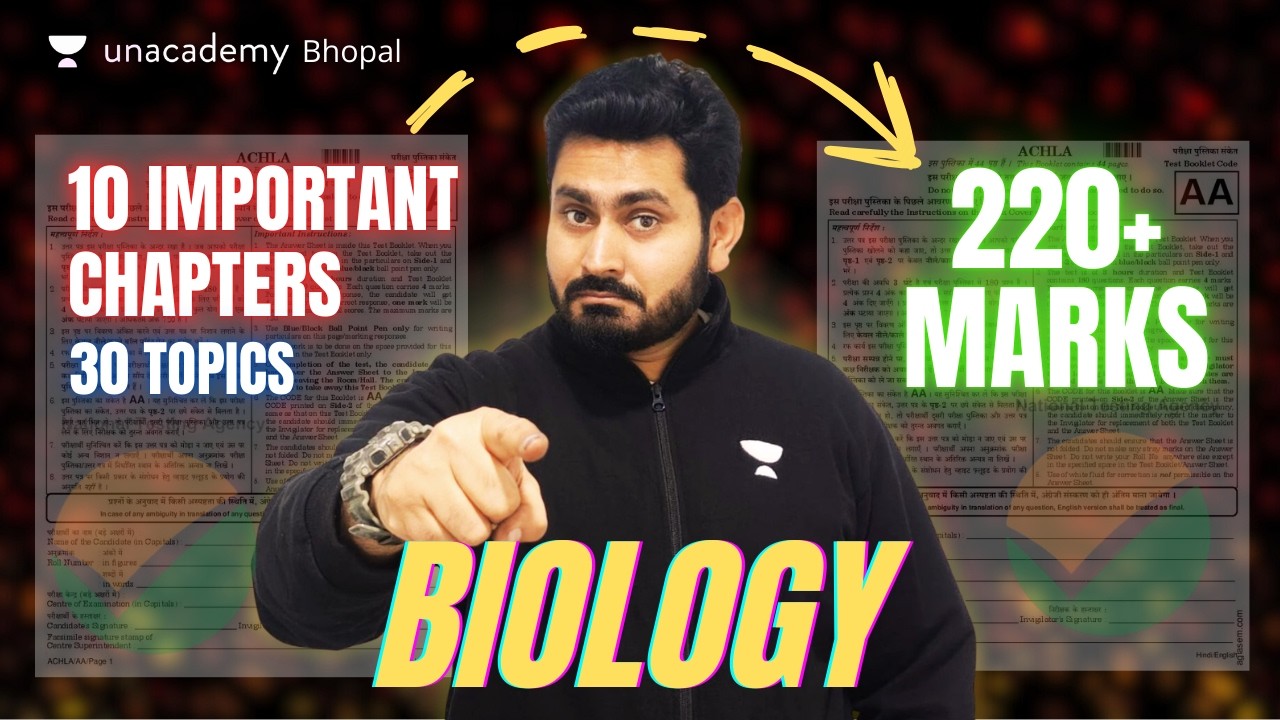 NEET 2026: Study Only These 10 Chapters | 220+ Marks Guaranteed 🔥 #neet2026