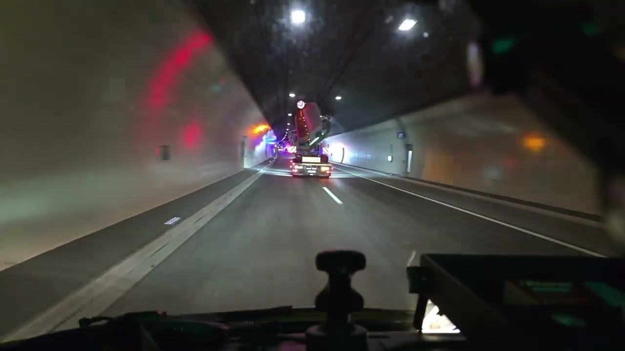 Vestas V162 von Esbjerg-Österreich letzte Etappe  Reupload 
