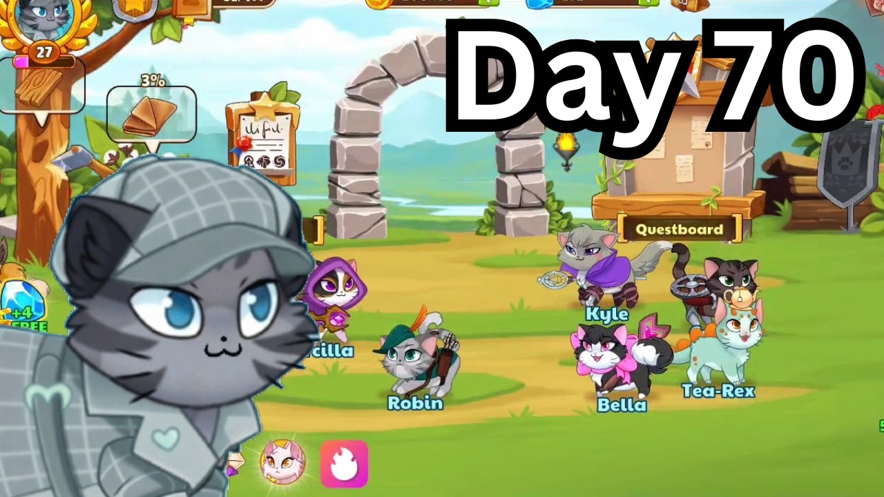 Castle Cats Gameplay - Day 70