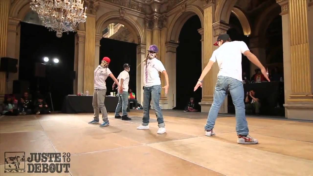 La Preuve par 4 @ Juste Debout 2010   YAK FILMS   Paris FRANCE PRE SELECTIONS SHOW Hip Hop New Style