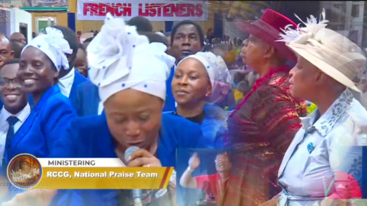 RCCG MASS CHOIR  RECEIVES STANDING OVATION AS THEY SING DIVINE REPOSITIONING