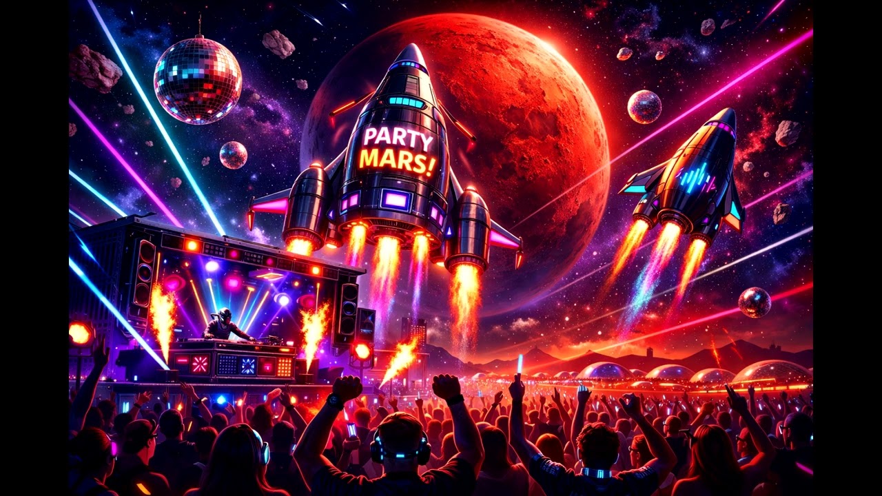 Discoflug zum Mars - Pluribus Music | Hardstyle Mix